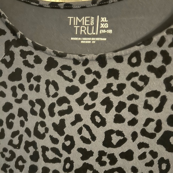 Time and Tru XL blue dress - Picture 2 of 3